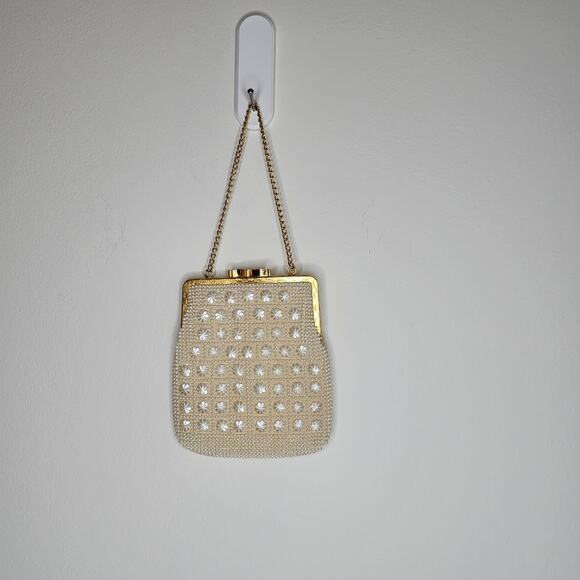 Pearl Beaded Evening Bag - Picture 2 of 11
